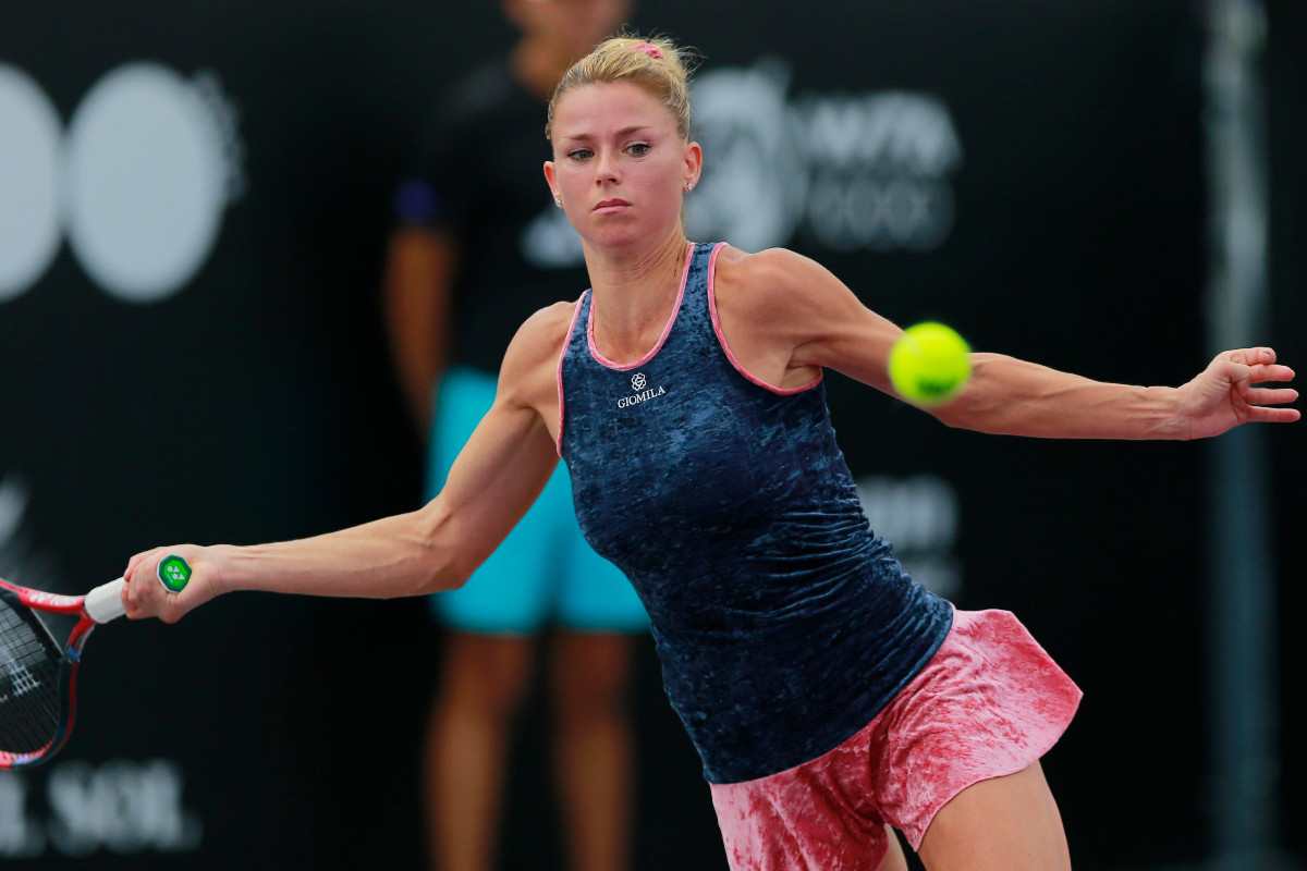 Camila Giorgi ancora audce sui social