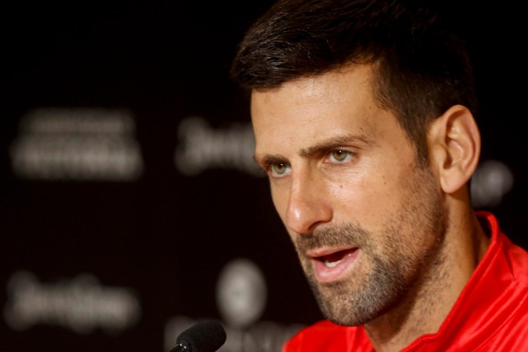 Novak Djokovic, altre parole di fuoco