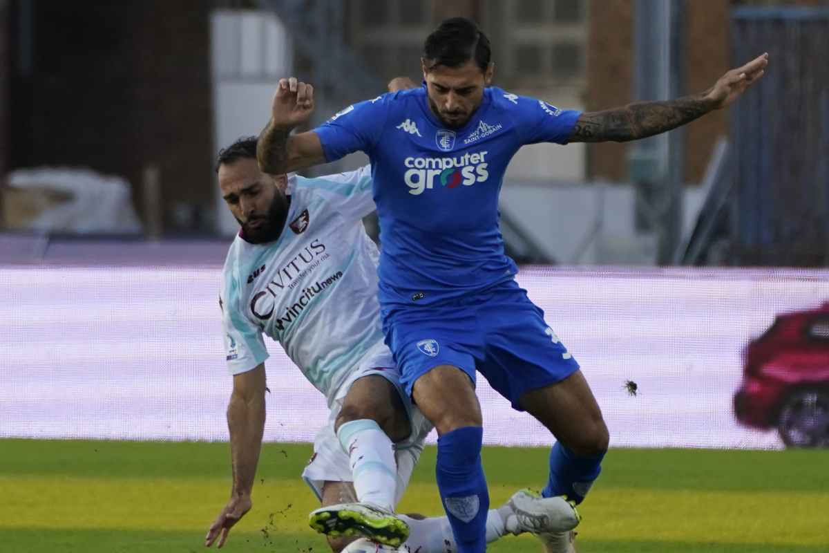 Empoli, Pezzella va KO