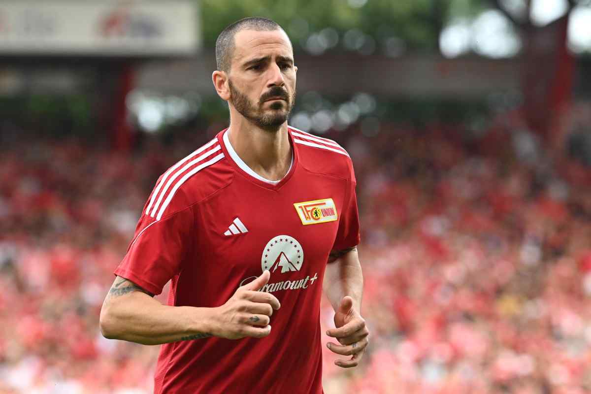 Bonucci, numeri da incubo con l'Union Berlino 